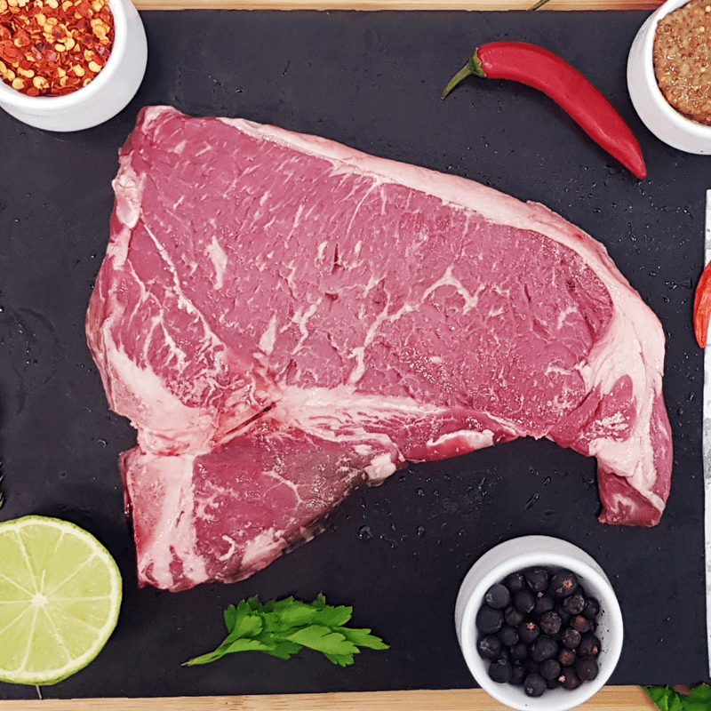 Buy T Bone Steak (1 x 454g, 16oz) Online - Owton's Butchers